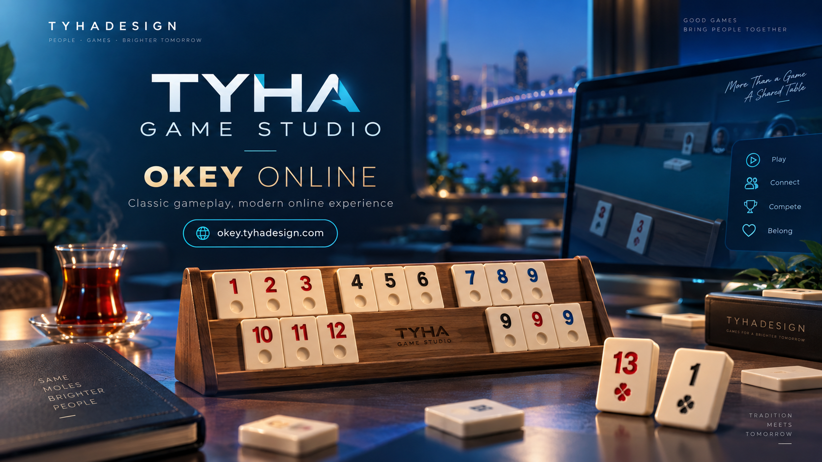TYHA Game Studio Okey Online poster